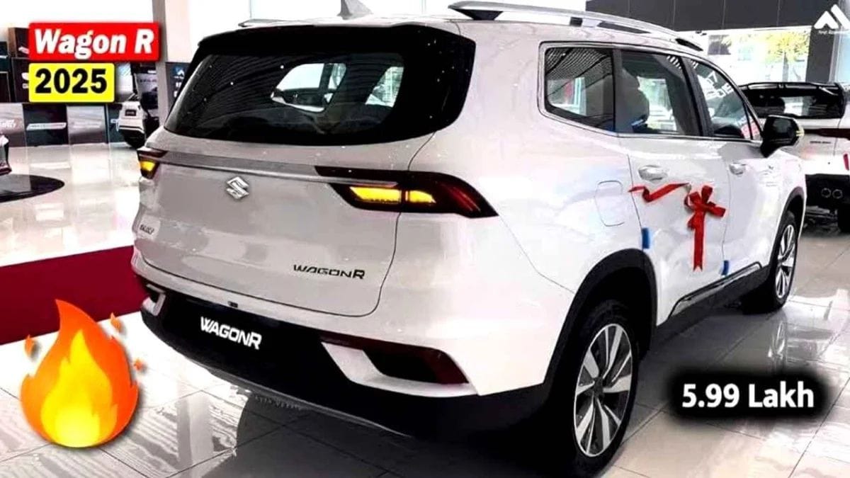 Maruti WagonR 2025: A Perfect Family Car Under ₹6 Lakh With 34 Km/L Mileage and New Features