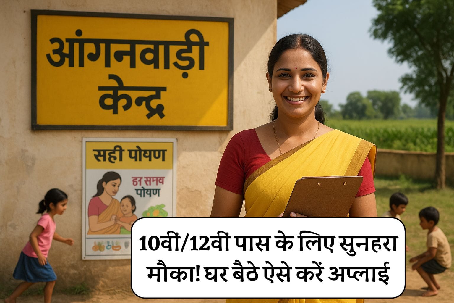 Anganwadi New Vacancy 2025: 10वीं/12वीं पास के लिए सुनहरा मौका! घर बैठे ऐसे करें अप्लाई