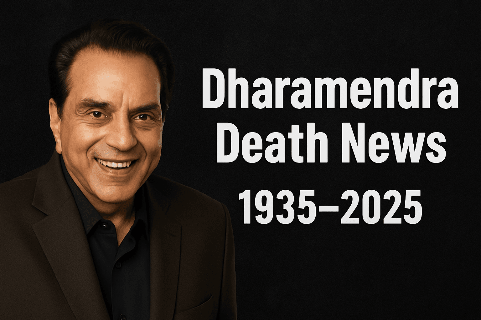 धर्मेंद्र का निधन: 89 साल की उम्र में बुझा बॉलीवुड का सबसे चमकता सितारा, ही-मैन ने कहा दुनिया को अलविदा