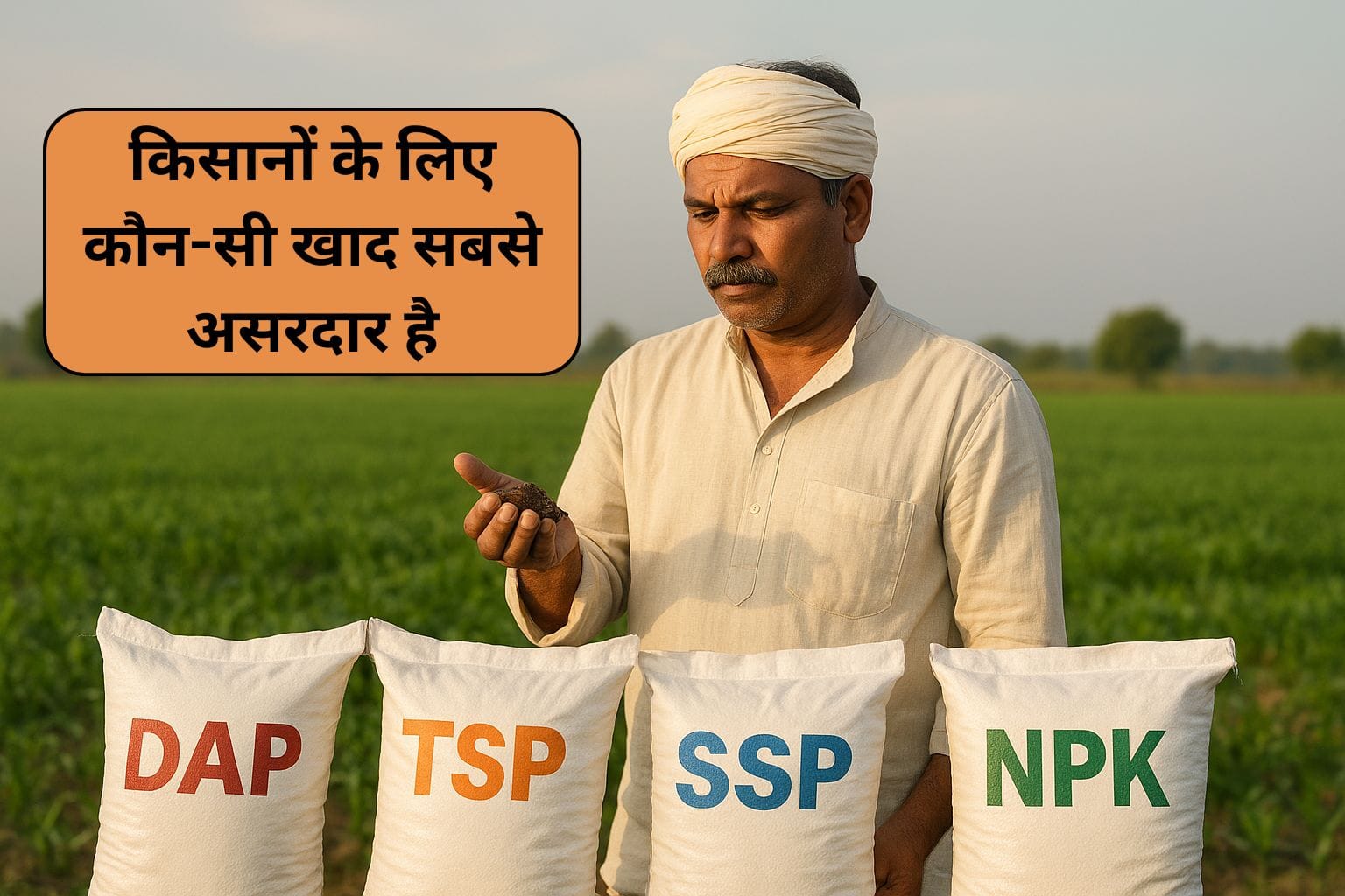 DAP, TSP, SSP और NPK में क्या फर्क है? किसानों के लिए कौन-सी खाद सबसे असरदार है | 2025 का सबसे सरल गाइड