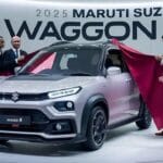 Maruti WagonR 2025 Launched – 39 KM/L CNG+Petrol Efficiency, 9-Inch Touchscreen, Alloy Wheels & Reverse Parking Camera at Starting ₹3.55 Lakh!