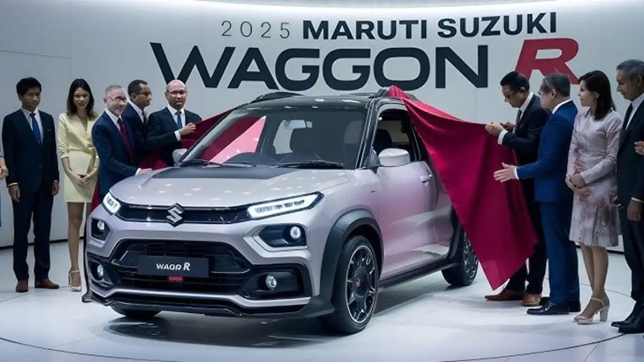 Maruti WagonR 2025 Launched – 39 KM/L CNG+Petrol Efficiency, 9-Inch Touchscreen, Alloy Wheels & Reverse Parking Camera at Starting ₹3.55 Lakh!